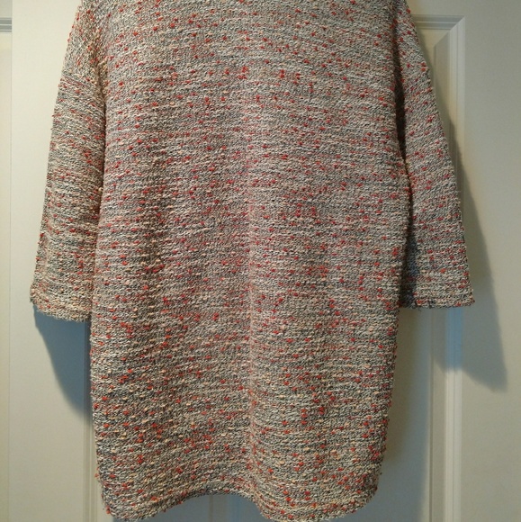 Open front knit cardigan sweater - Picture 2 of 3